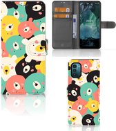 Wallet Bookcase Nokia G11 | G21 Telefoonhoesje Bears