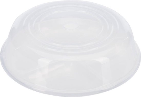Groot deksel voor magnetron, eenvoudige grip, spatbescherming met ventilatierooster, BPA-vrij, 29 cm, vaatwasmachinebestendig