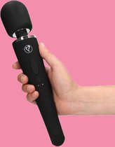 Erovibes Alexis - Wand Vibrators Voor Vrouwen - Magic Wand - Zwart - 30 cm