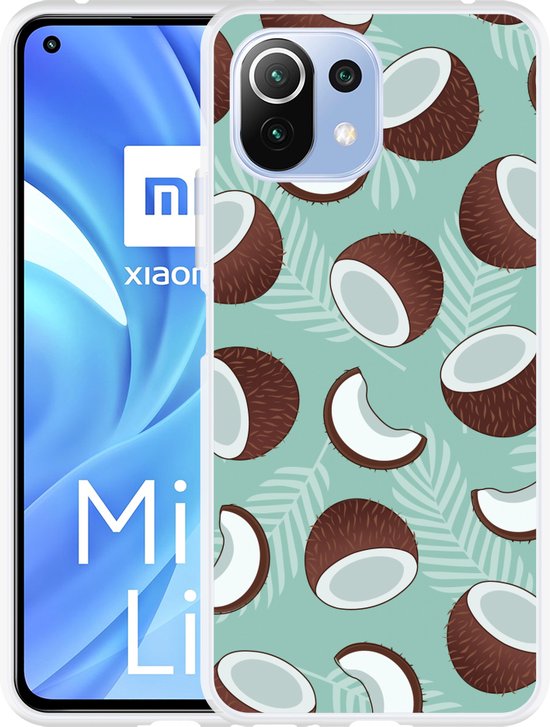 Custodia per Xiaomi Mi 11 Lite 5g Ne Silicone Rosa, Effetto Glitter per Xiaomi 11 Lite Cover Trasparente Brillante Morbida Sottile Case Regalo per Donne (Rosa