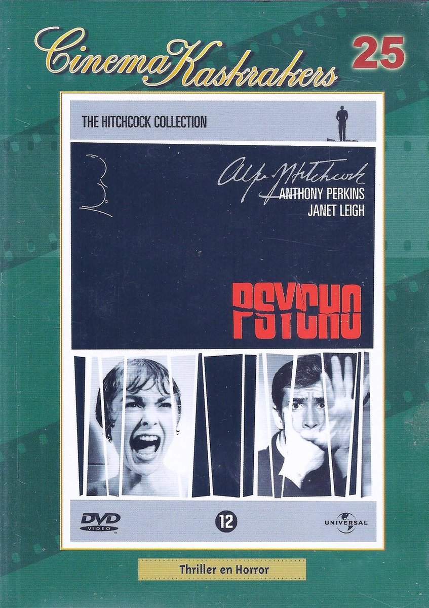 Psycho Film met Anthony Perkins and Janet Leigh van Alfred Hitchcock (1 Disc Edition).. foto