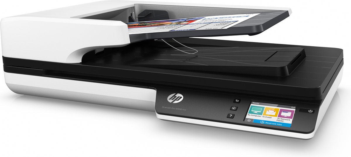 HP Scanjet Pro 4500 fn1 - snelle netwerkscanner met ADF