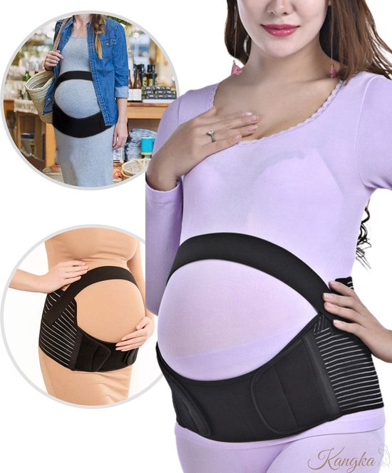 Kangka 3in-1 Zwangerschapsband Maat XL - Buikband Zwangerschap - Bekkenband - Zwangerschap cadeau