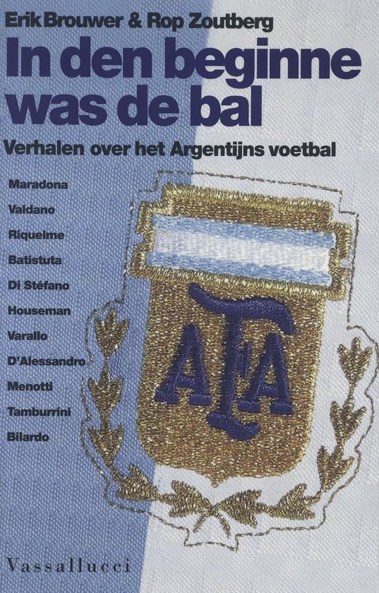 Cover van het boek 'In den beginne was de bal'