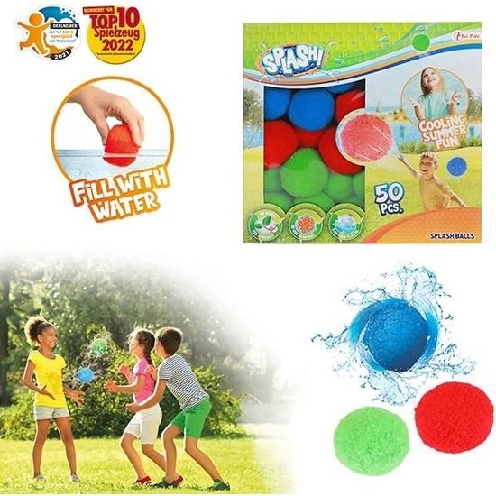 Balles de jeu en plastique pour enfants 50Pièces Multicolore