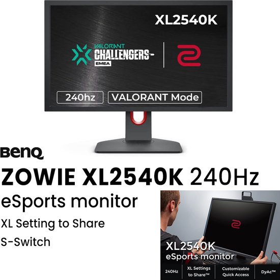 BenQ ZOWIE XL2540K FHD 1080p Ecran Gaming (24,5 …