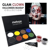 Mehron - Glam Clown Halloween Makeup Collection met Video Tutorial