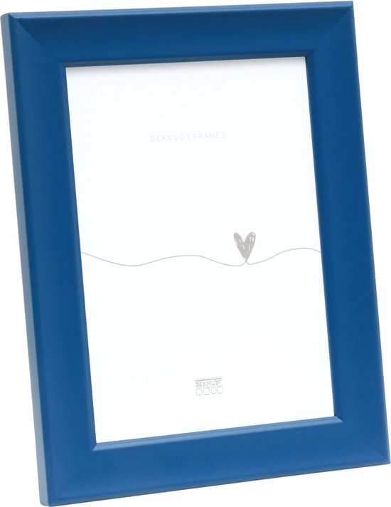 Deknudt Frames cadre photo S45YL6 - bleu tendance - pour photo 10x15 cm