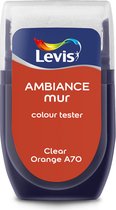 Levis Ambiance - Kleurtester - Mat - Clear Orange A70 - 0.03L