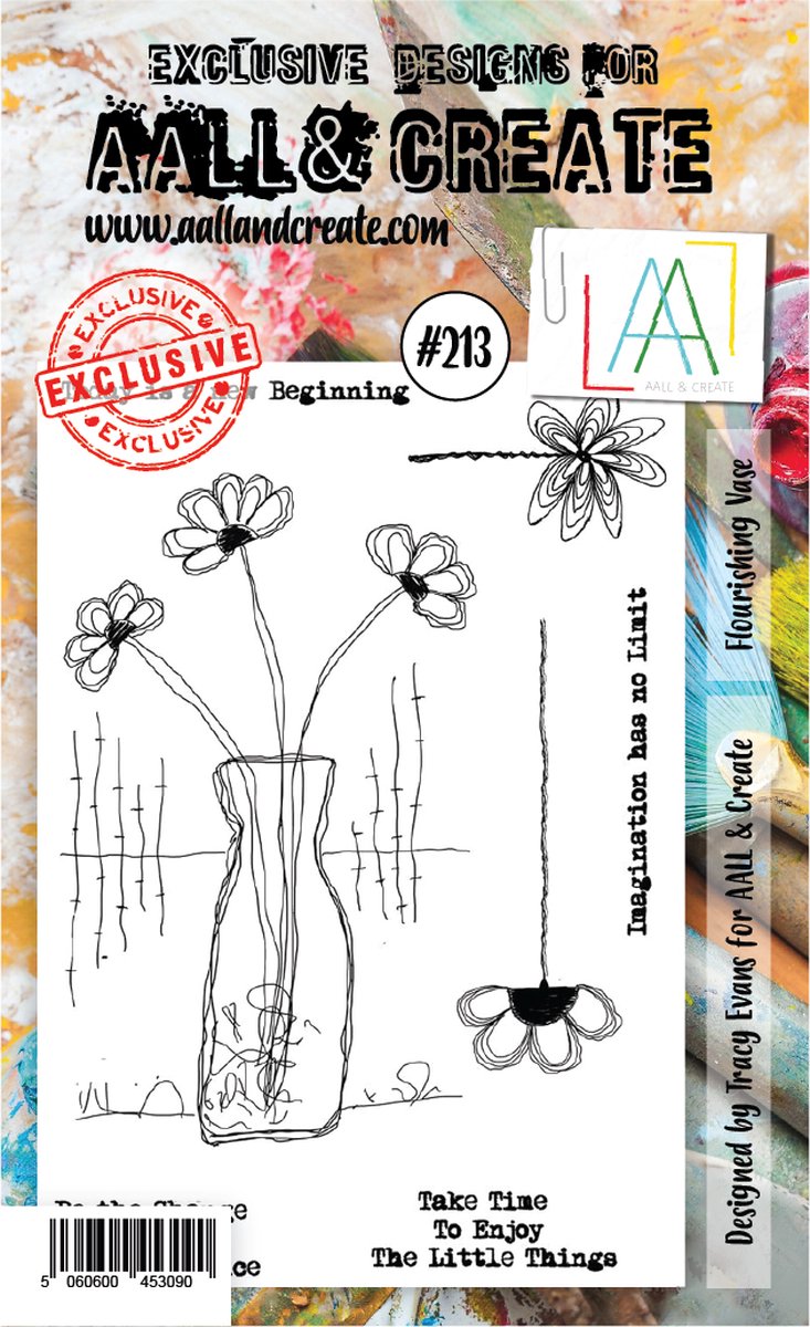 AALL & Create Stamp Set #213 - Fourishing Vase