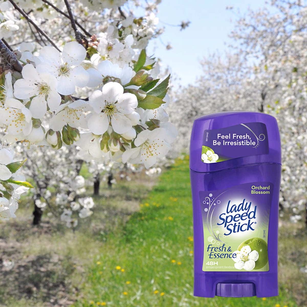 Lady Speed Stick Orchard Blossom Deodorant Stick 24H Anti Transpirant