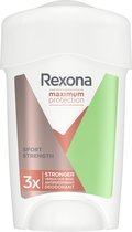 Bol.com Rexona Maximum Protection Sport Strength - Deodorant - 6x 45 ml - Voordeelverpakking aanbieding