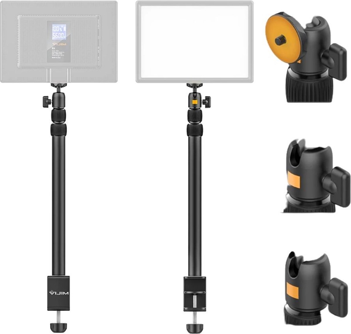 MOJOGEAR Swift Fotostatief 175cm met monopod voor Camera en Smartphone - Arca Swiss - Statief inclusief telefoonhouder - Afneembare Monopod - Zwart/Blauw MOJOGEAR Swift Fotostatief 175cm met monopod voor Camera en Smartphone - Arca Swiss - Statief inclusief telefoonhouder - Afneembare Monopod - Zwart/Blauw