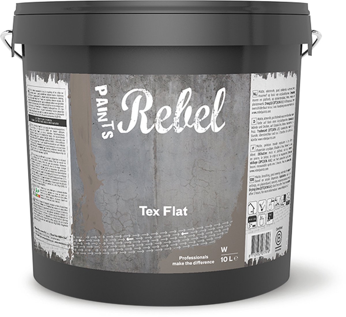 Rebel Paints - Tex Flat - Muurverf - Wijzonol