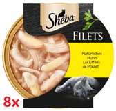 Sheba - Filets - Stukjes Kipfilet in Saus - 8x60gr