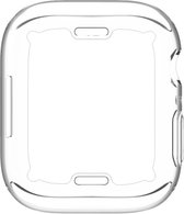 Screenprotector watch case - hoesje - geschikt voor Apple Watch Series 7 en 8 - 41 mm - transparant