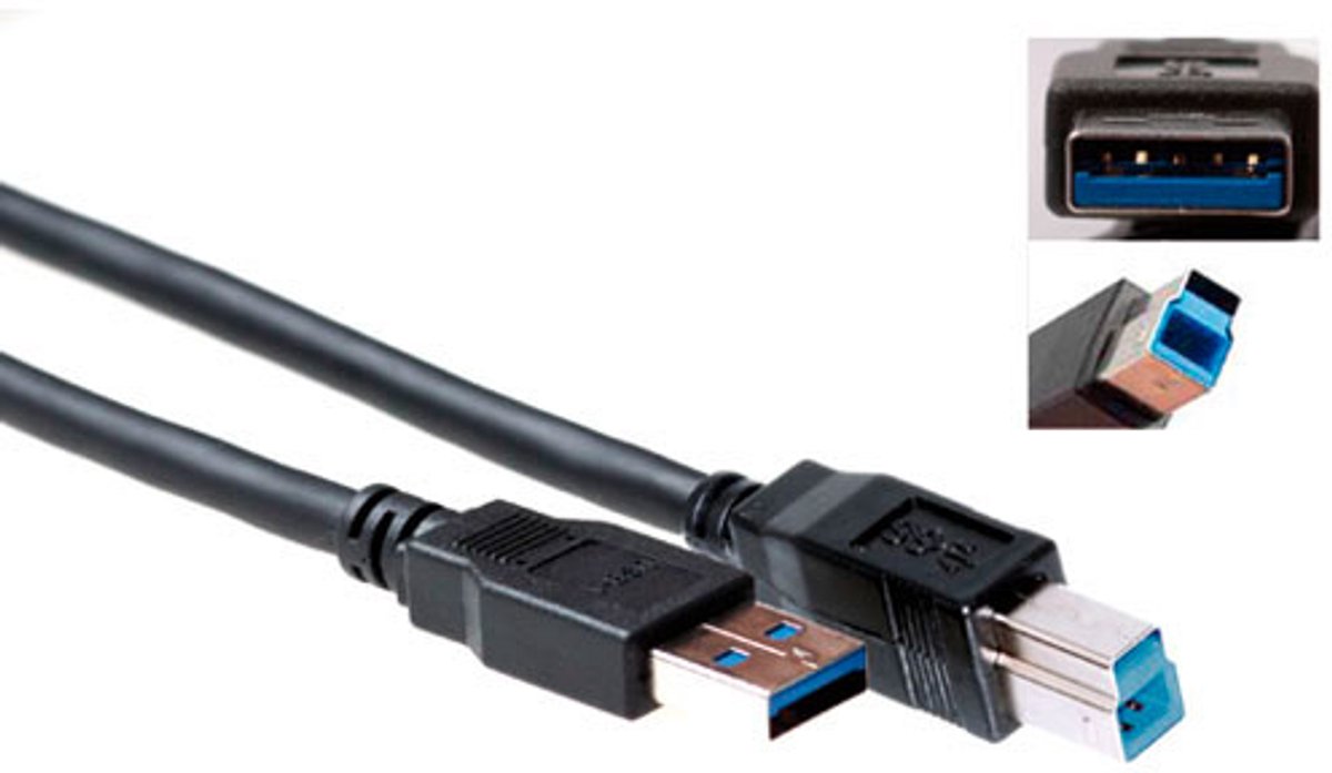 ACT SB3017 USB 3.0 A-male/USB B-male | 1 meter