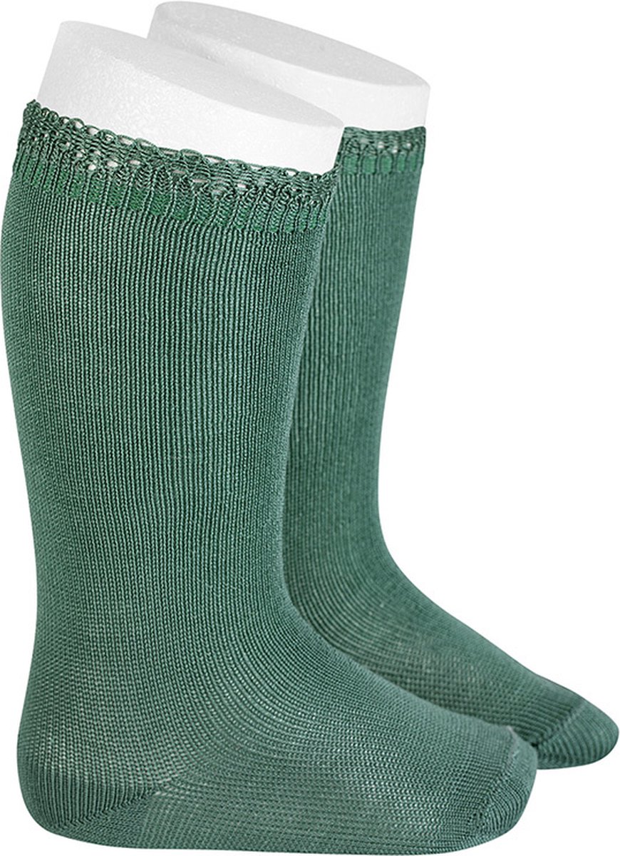 Cóndor Kniekous Open Cuf | 2362/2 | Cedar groen | 27-30 | maat 6