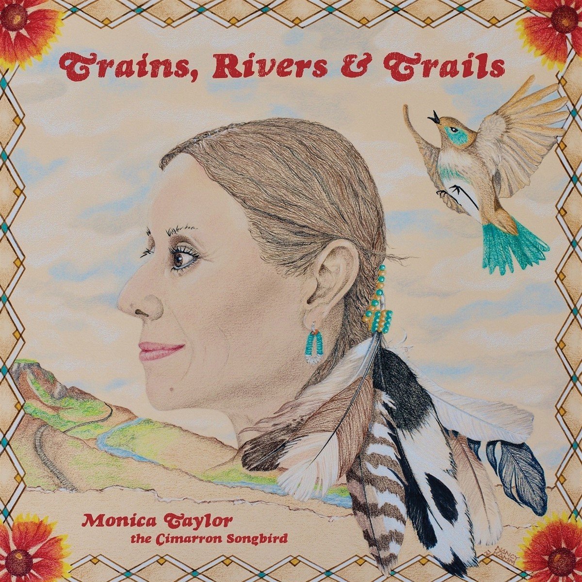 Monica Taylor - Trains, Rivers & Trails (LP) (Limited Edition)