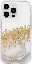 case-mate Karat Marble hoesje voor Apple iPhone 13 Pro - clear (Antimicrobial Tech) 10FT Drop Protection (Let Op: Pro Variant / Maat)