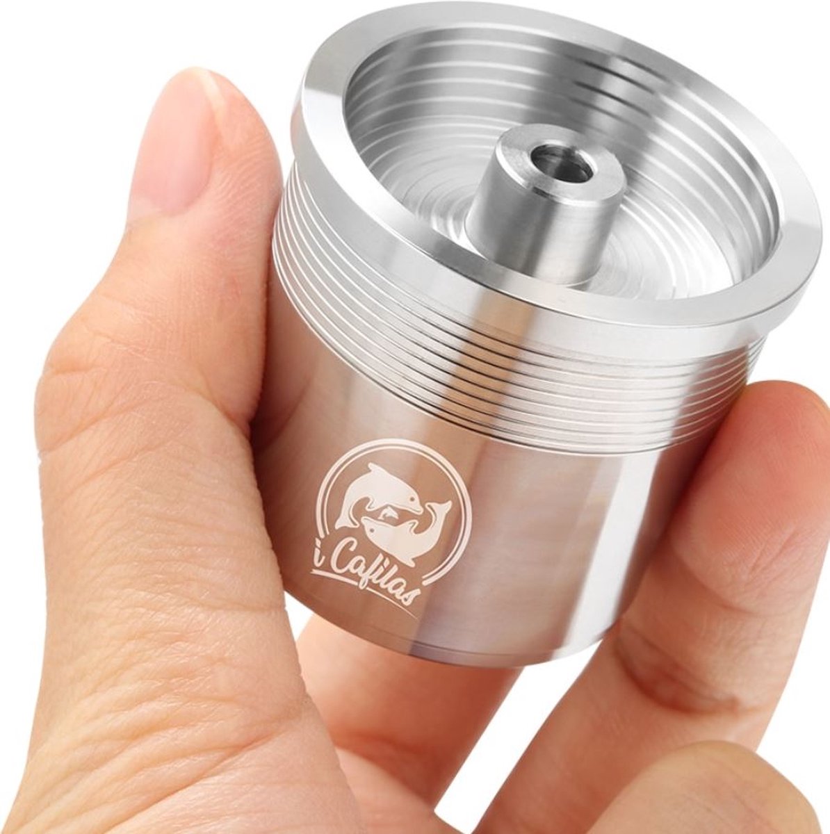JOYSOG Kit de Capsules de café réutilisables en Acier Inoxydable pour