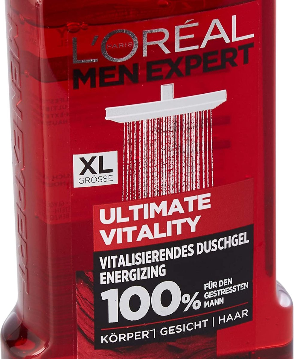 L’Oréal Paris men expert Ultimate Vitality vitaliserende douchegel 400 ml