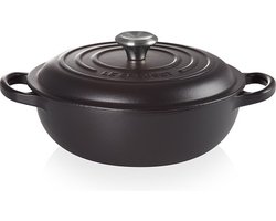 Le Creuset Koreaanse braadpan 22 cm mat zwart