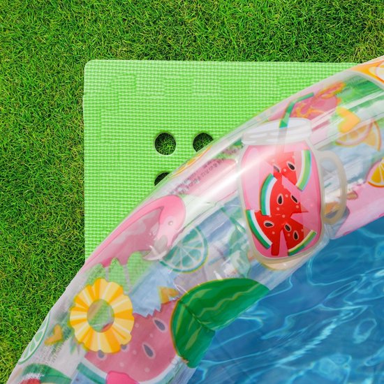 Tapis de fitness - Dalles de piscine - Tapis de sol de piscine - (6x) (40cm  x 40cm) 