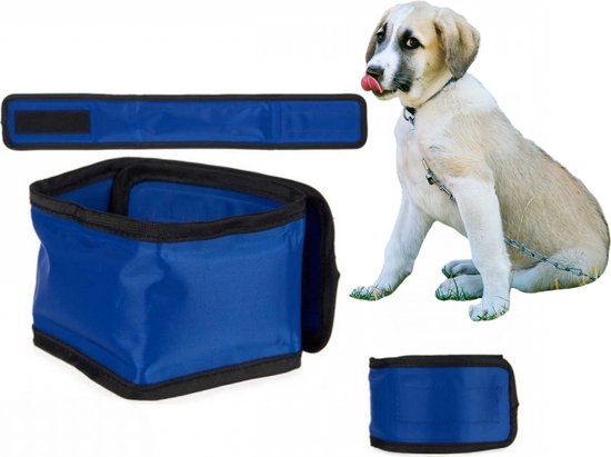 Koelhalsband Hond - Koelband Hond - Verkoelende Halsband Hond - Cooling Bandana Hond - Koelvloeistof - Max 45 cm - M