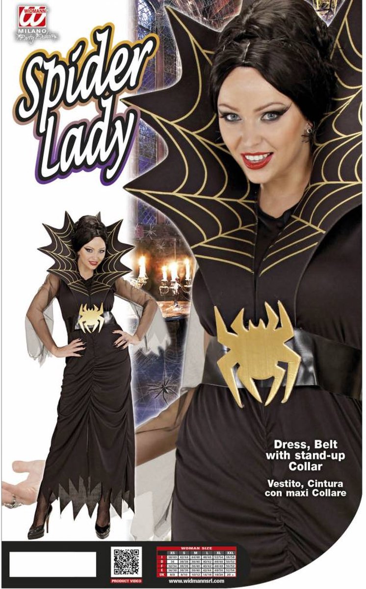 Spinnen vrouw kostuum Spider