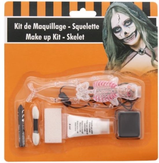 Halloween makeup set SKELET
