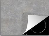 KitchenYeah® Inductie beschermer 60x52 cm - Beton print - Patronen - Industrieel - Kookplaataccessoires - Afdekplaat voor kookplaat - Inductiebeschermer - Inductiemat - Inductieplaat mat