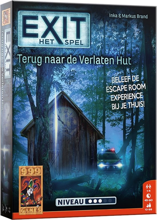 EXIT - Terug naar de Verlaten Hut Breinbreker - 999 Games