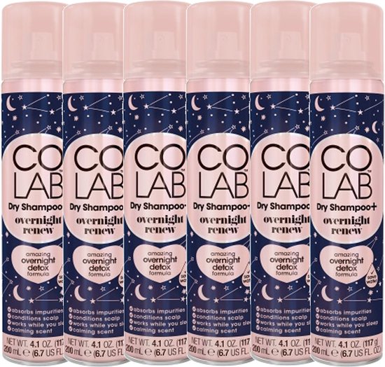 Colab Dry shampoo overnight renew 6 pak bol