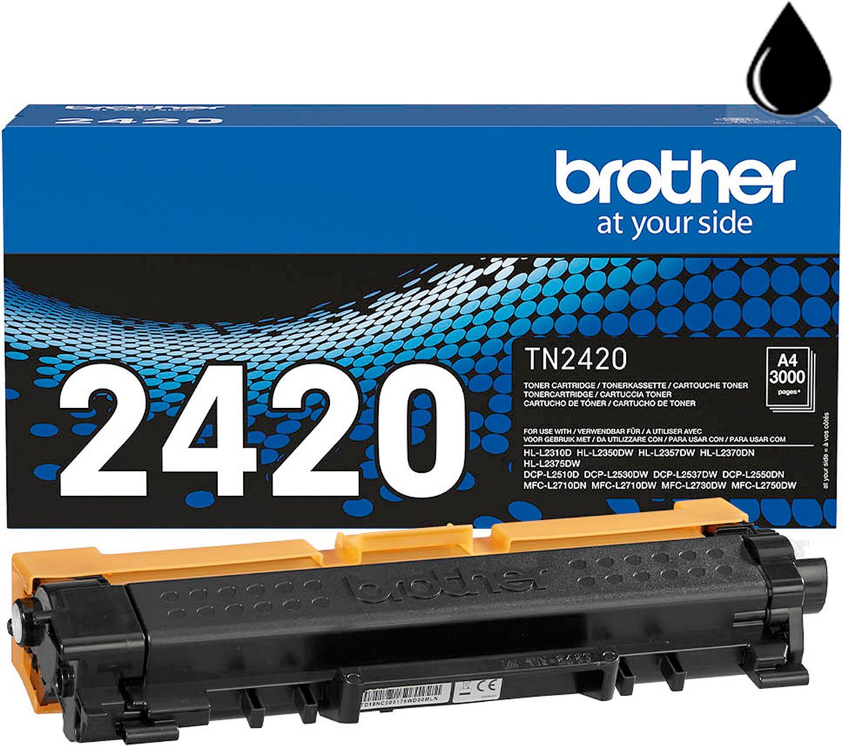 Brother TN2420 Toner original - Noir - Cartouches Laser Brother