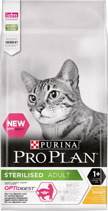 ProPlan - Sterilized Optidigest - Kattenvoer voor of gecastreerde... | bol.com