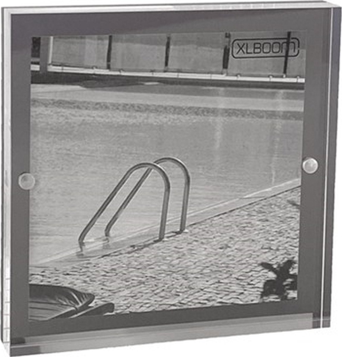 XLBoom Acrylic Magnetic Fotolijst - Acrylic - Transparant Blauw - Fotoformaat 13x13cm