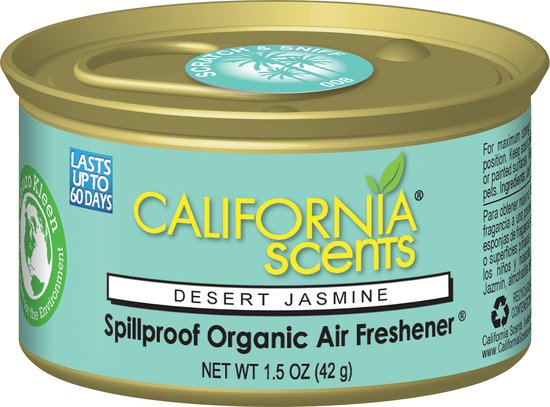 California Scents Luchtverfrisser Dessert Jasmine