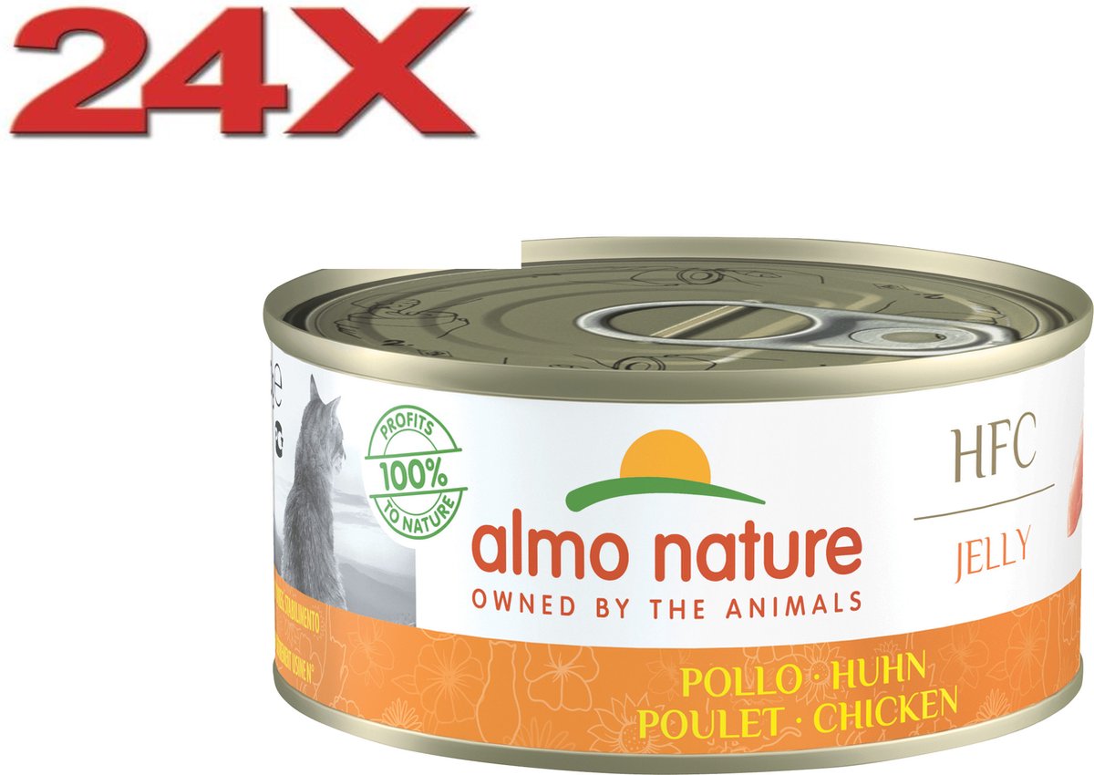Almo Nature HFC - Kattenvoer - Jelly Kip - 24x150gr