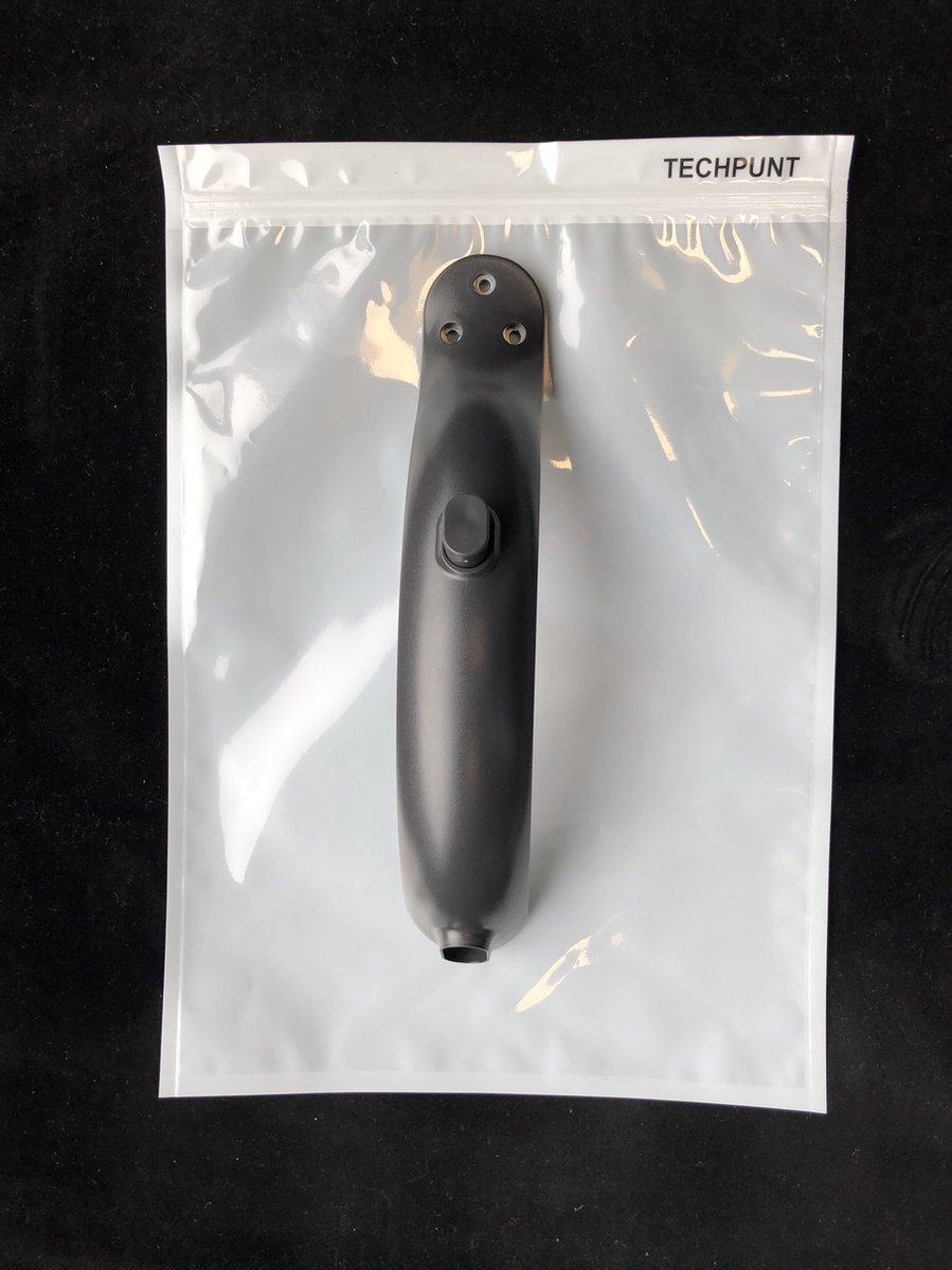 TECHPUNT Achterspatbord met haak voor Xiaomi M365 en M365 Pro steps - Zwart - Oude generatie
