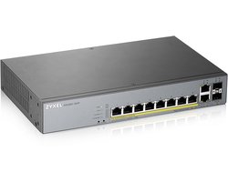 Switch ZyXEL GS1350-12HP-EU0101F 10 Gb 130W Grey