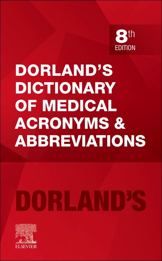 Dorland's Dictionary of Medical Acronyms and Abbreviations - cover