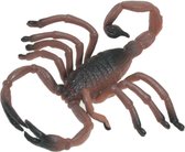 Halloween - Plastic dieren schorpioenen 8 cm - Fopartikelen - Namaak insecten/dieren - Halloween en Horror thema