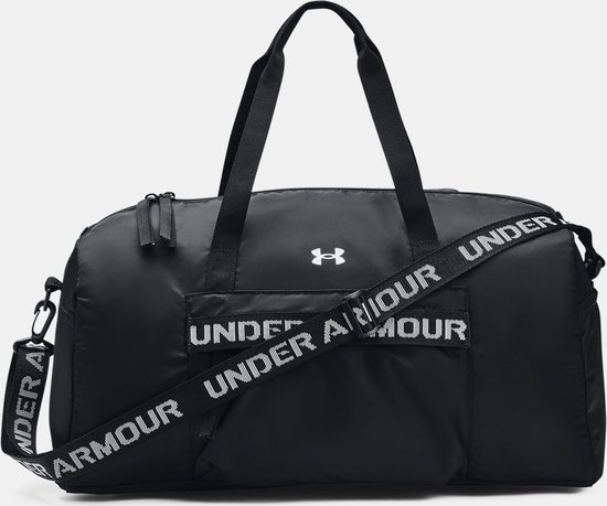 Foto: Under armour favorite duffle retro black sporttas waterafstotend schouderband zwart