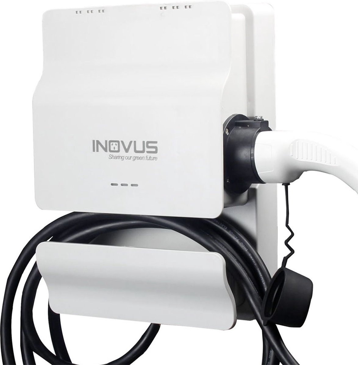 Inovus l Ecomate l Wallbox | 7,4 kW & 22 kW | 1 & 3 fase | Type 2 laadkabel