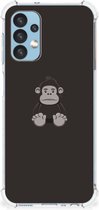 Smartphone hoesje Geschikt voor Samsung Galaxy A13 (4G) Hoesje Bumper met transparante rand Gorilla