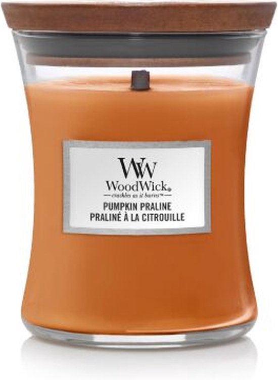 WoodWick - Pumpkin Praline Medium Candle