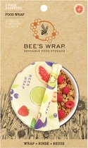 Bee's wrap 3-pack Bijenwas Doekjes Assorted Fresh Fruit - Duurzaam alternatief voor folies - Duurzaam lunch verpakken
