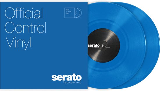 Vinyles De Contrôle Serato Standard Colours - 7" - Paire Glow In The Dark - Neufs