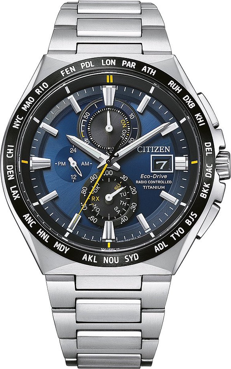Citizen AT8234-85L Horloge - Titanium - Zilverkleurig - Ø 41 mm